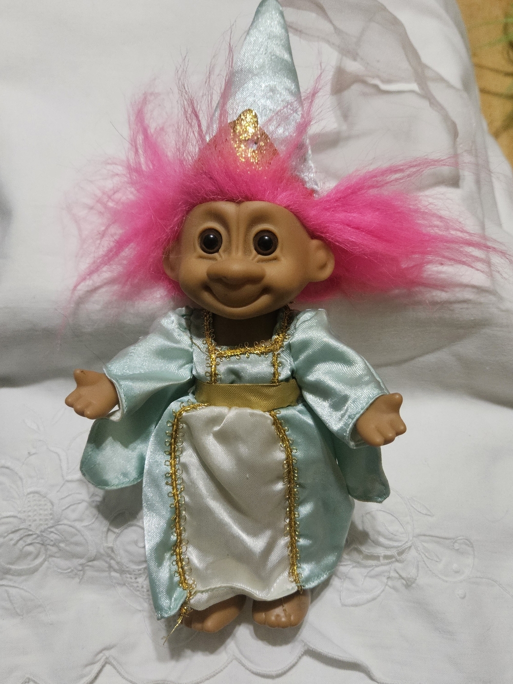Vintage 1990s Russ Berrie Medival Princess Troll Doll